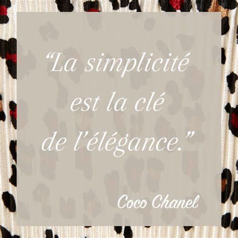 la simplicite est la cle de l'elegance coco chanel|Coco Chanel mythical.